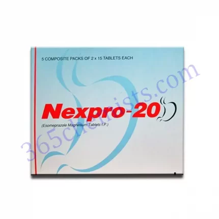Nexpro-20-Esomeprazole-Magnesium-Tablets