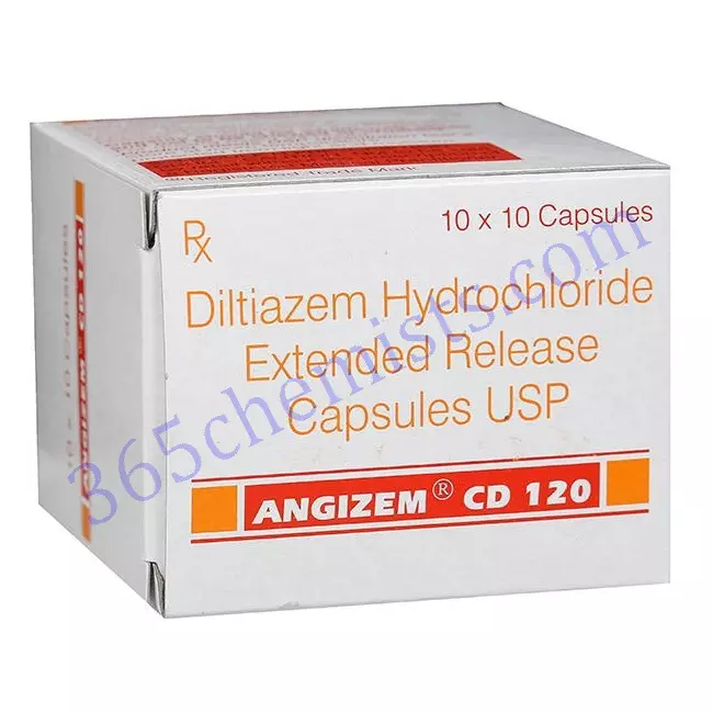 Angizem-CD-120-Diltiazem-Hydrochloride-Capsules