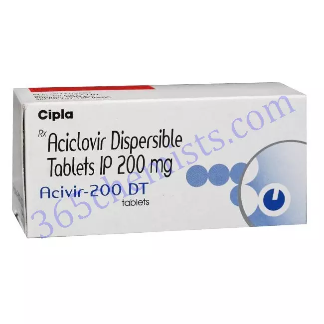 Acivir-200-DT-Aciclovir- Dispersible-Tablets-200mg