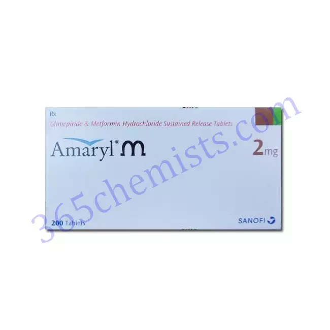 Amaryl-M-2mg-Metformin & Glimepiride-Tablets