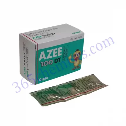 Azee-DT-100mg-Azithromycin-Tablets