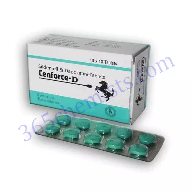 Cenforce-D-Sildenafil-Dapoxetine-Tablets