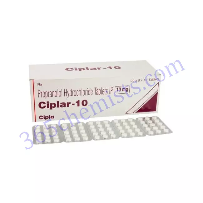 Ciplar-10-Propranolol Hydrochloride-Tablets-10mg