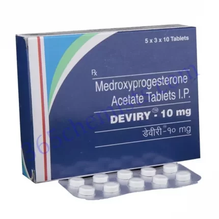 Deviry-10mg-Medroxyprogesterone-Acetate-Tablets