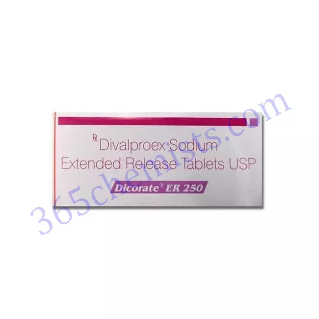 Dicorate-ER-250mg-Divalproex-Sodium-Extended-Tablets