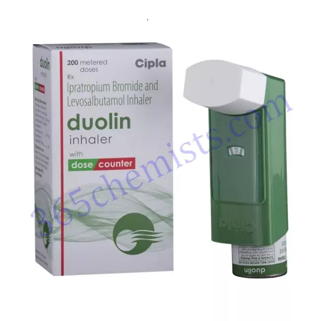 Duolin-Inhaler-Levosalbutamol-Ipratropium-200md