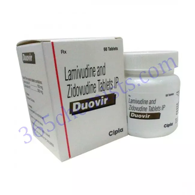 Duovir-Lamivudine-Zidovudine-Tablets