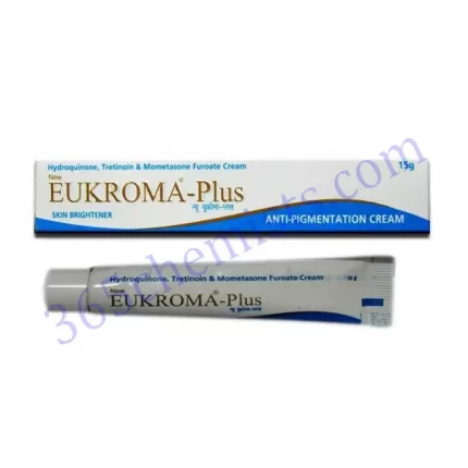 Eukroma-Plus-Cream-Hydroquinone-Tretinoin-Mometasone-15gm