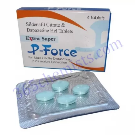 Extra-Super-P-Force-Sidenafil & Dapoxetine-HCL-Tablets
