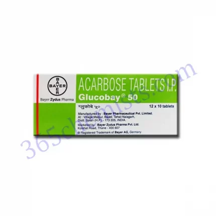 Glucobay-50-Acarbose-Tablets-50mg