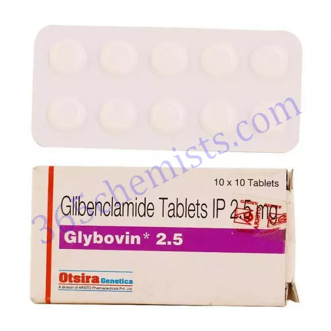 Glybovin-2.5-Glibenclamide-Tablets-2.5mg