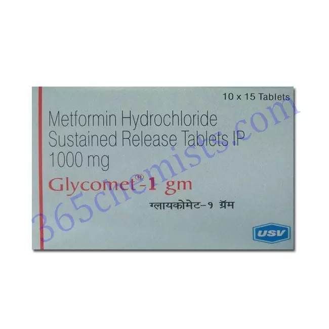 Glycomet-1000mg-Metformin-Hydrochloride-Tablets-1gm