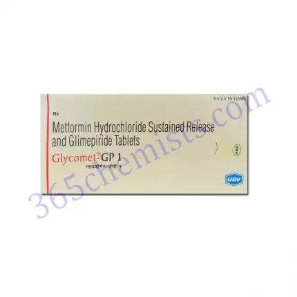 Glycomet-GP-1mg-Metformin & Glimepiride-Tablets