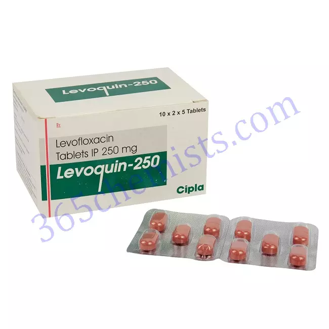 Levoquin-250-Levofloxacin-Tablets-250mg
