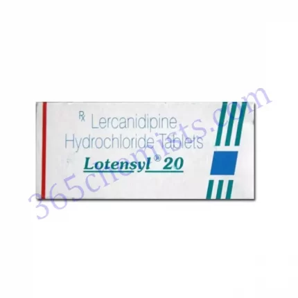 Lotensyl-20-Lercanidipine-Hydrochloride-Tablets-20mg