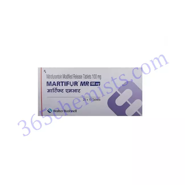 Martifur-MR-100mg-Nitrofurantoin-Tablets