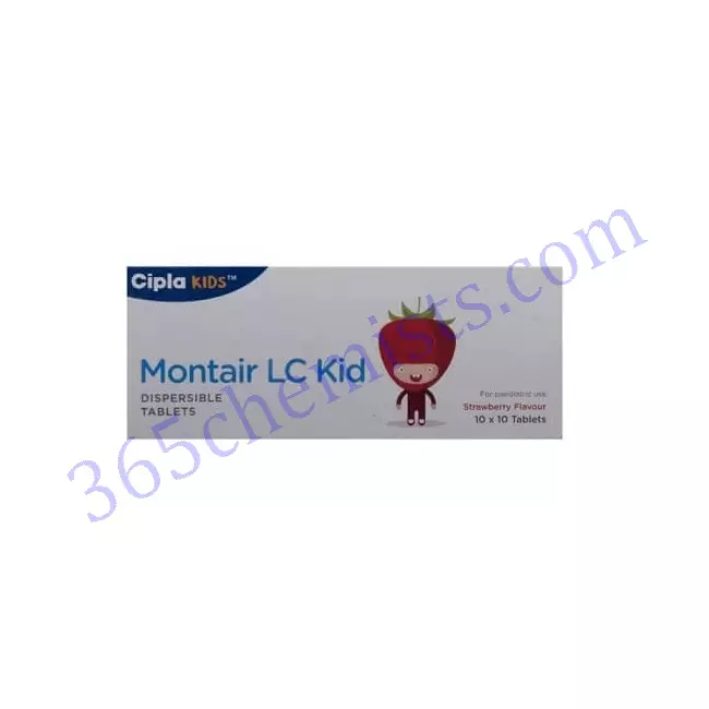 Montair-LC-Kid-Montelukast-Levocitrizine-Tablets