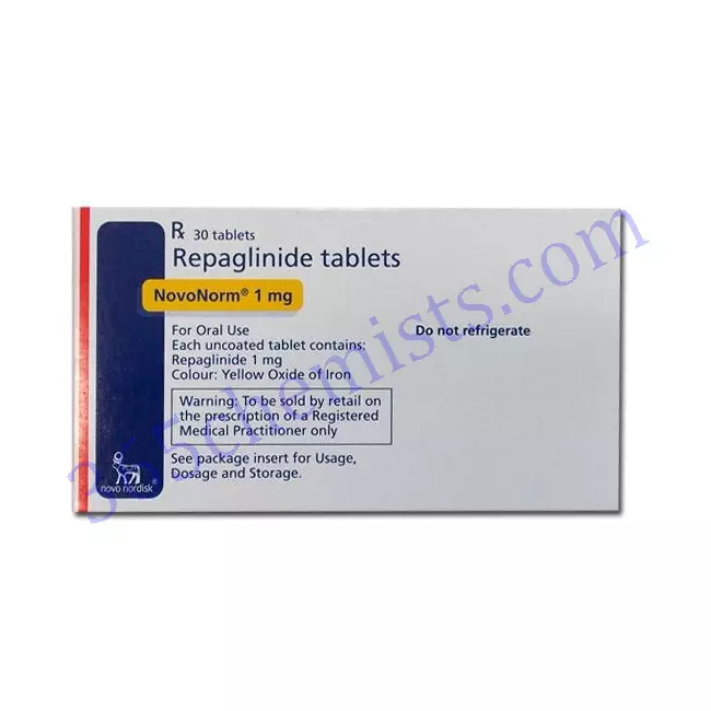 Novonorm-1mg-Repaglinide-Tablets
