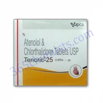 Tenoric-25-Atenolol-Chlorthalidone-Tablets-25mg