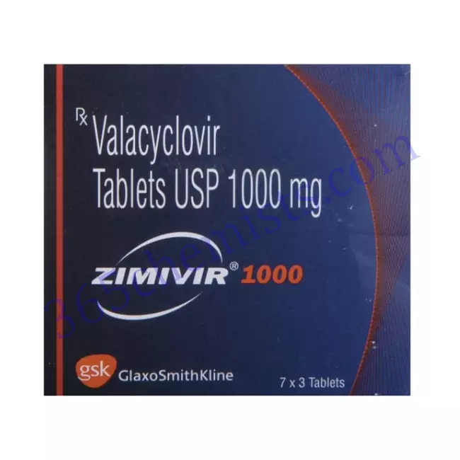 Zimivir-1000-Valacyclovir-1000mg