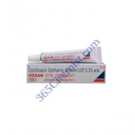 Zoxan-Eye-Ointment-Ciprofloxacin-0.3%-5gm