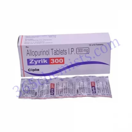 Zyrik-300-Allopurinol-Tablets-300mg