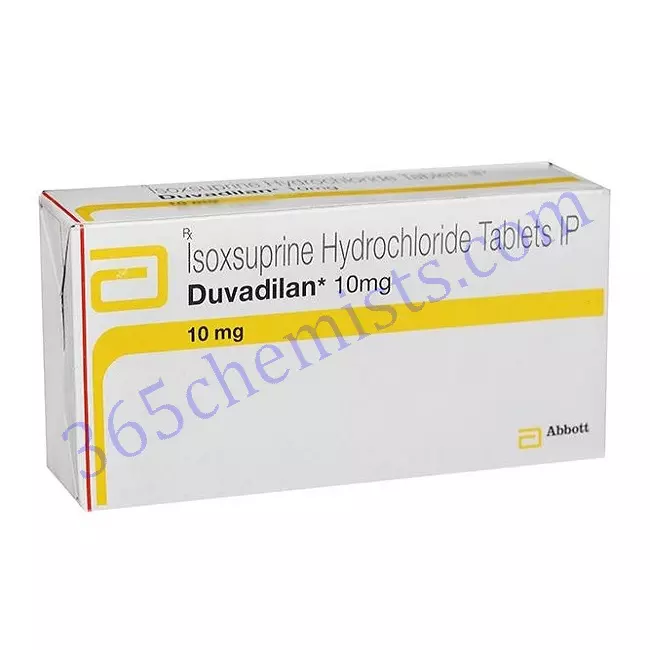 Duvadilan-10-Isoxsuprine-Hydrochloride-Tablets-10mg