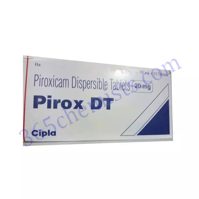 Pirox-DT- Piroxicam-Tablets-20mg
