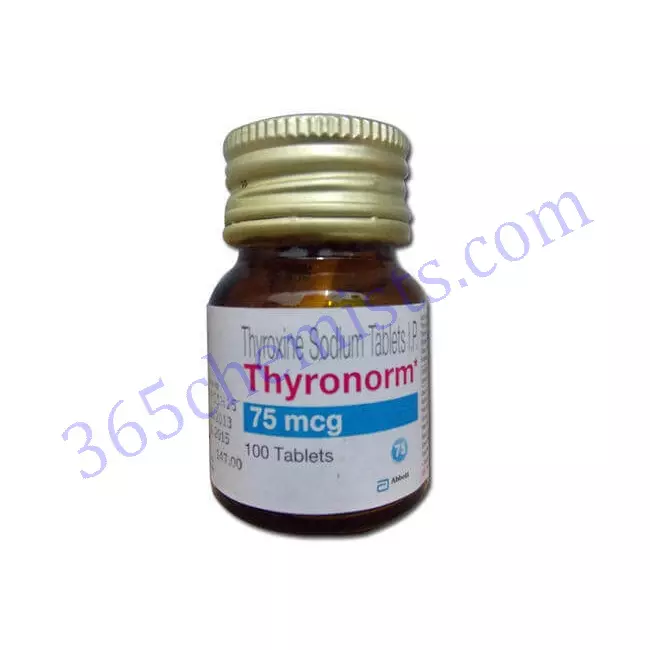 Thyronorm-75mcg-Thyroxine-Sodium-Tablets