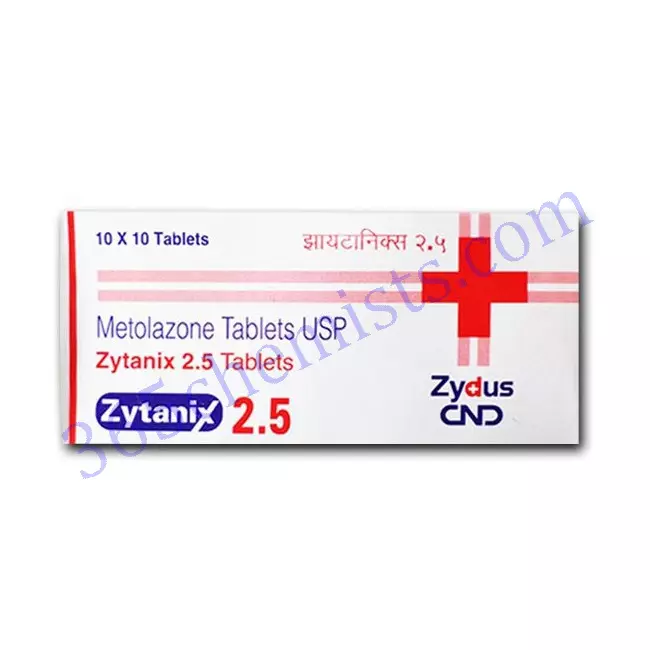 Zytanix-2.5-Metolazone-Tablets