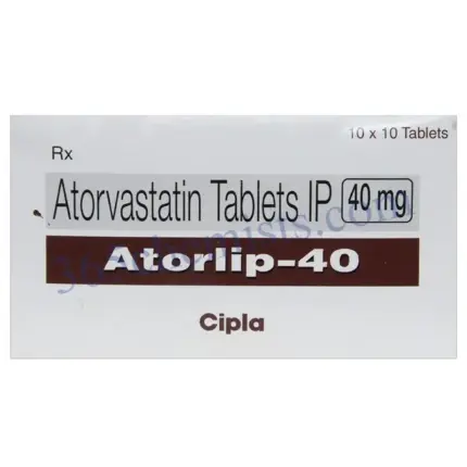 Atorlip 40mg Tablet