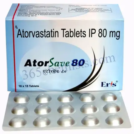 Atorsave 80mg Tablet