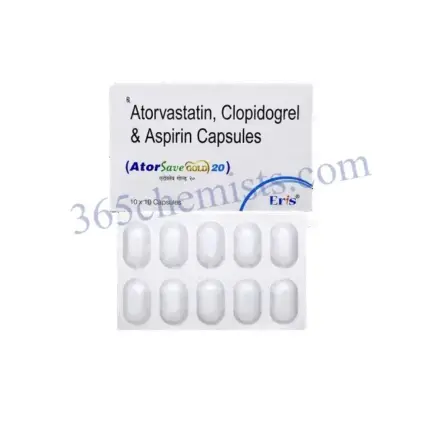 Atorsave Gold 20mg Capsule