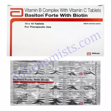 BASITON FORTE (WITH BIOTIN) TABLET 15