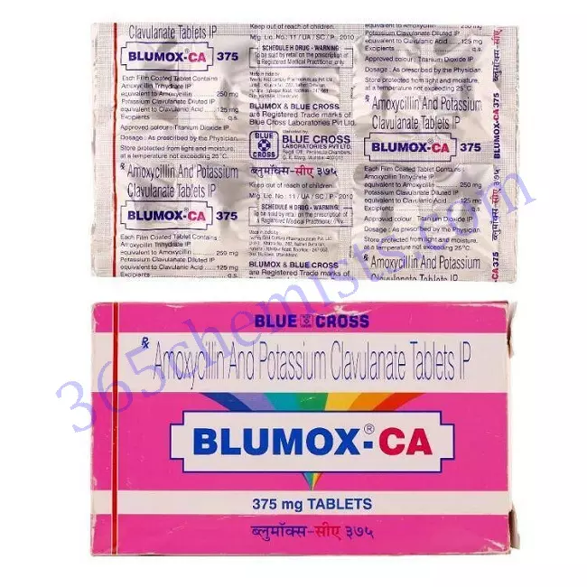 BLUMOX CA 375 TAB. 10 TAB.