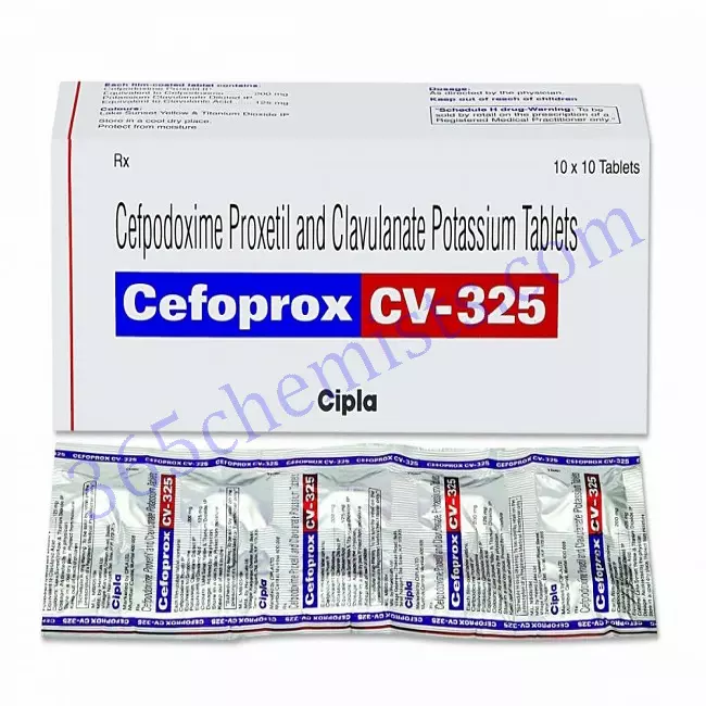 CEFOPROX CV 325 TAB 10