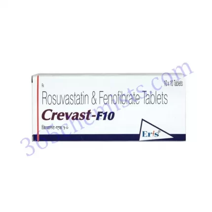 CREVAST-F 10 10 67mg TABLET 10S EACH (Set of 1)