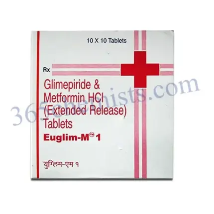 Euglim M 1mg Tablet