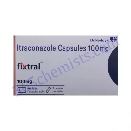 FIXTRAL 100MG CAPSULE 7S