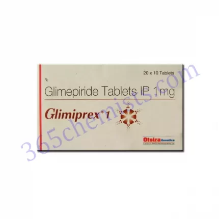 GLIMIPREX 1 MG TABLET 10