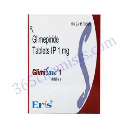 GLIMISAVE 1MG TABLET 15