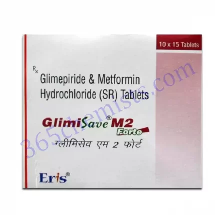 GLIMISAVE- M2 FORTE 2 1000MG TABLET 15