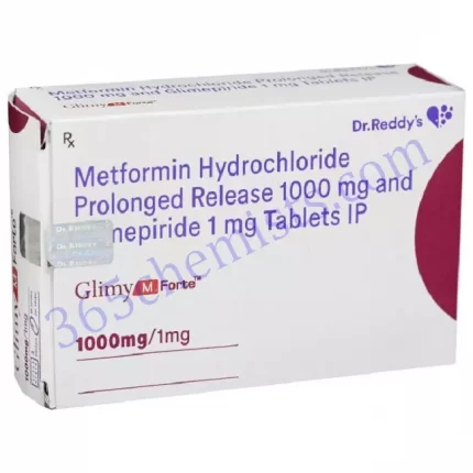 GLIMY M FORTE 1+1000MG TABLET 10