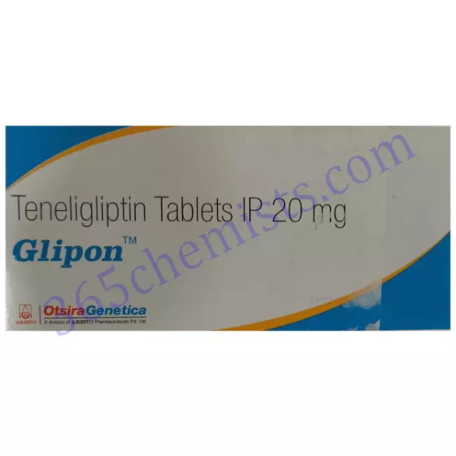 GLIPON 20 MG TABLET 10