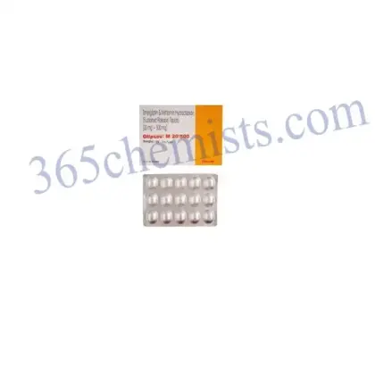 Glipsov M 20/500mg Tablet
