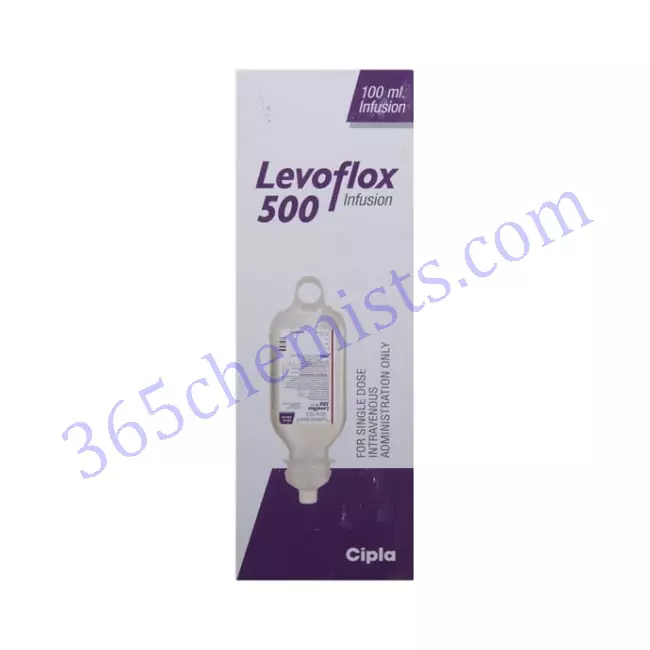 LEVOFLOX IV 500 MG INFUSION 100 ML
