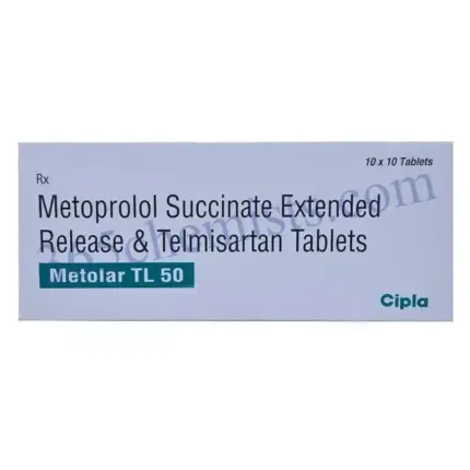 Metolar TL 50mg Tablet
