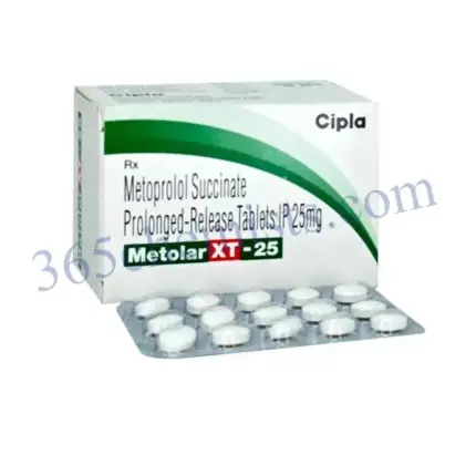 Metolar XT 25mg Tablet