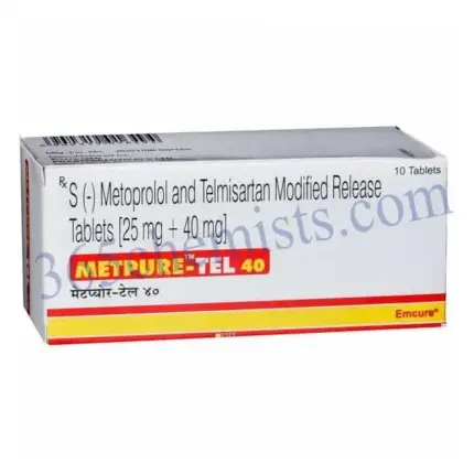 Metpure Tel 40mg Tablet