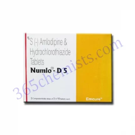 NUMLO D 5 5+12.5MG TABLET 15S